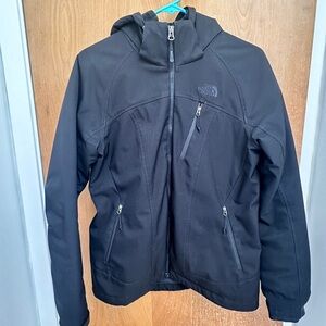 The North Face Black Softshell Jacket - M